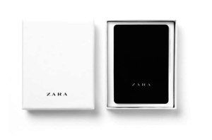 подарочный сертификат Zara