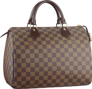 louis vuitton speedy 30 с ремешком