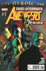 Avengers Prime 2010 series # 1-5