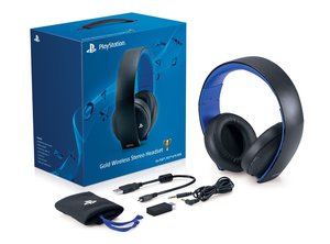 PS4 Gold Wireless Headset