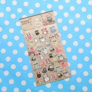 Owl Stickers