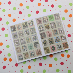 Vintage Retro Paper Stickers