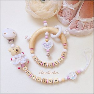 Именная погремушка Elenakreker