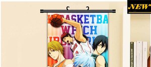 45 X 95 см Kuroko нет Basuke баскетбол спортивная кикучи Youko аниме мультфильм прокрутки стены картину росписи плаката ткань холст картины купить на AliExpress