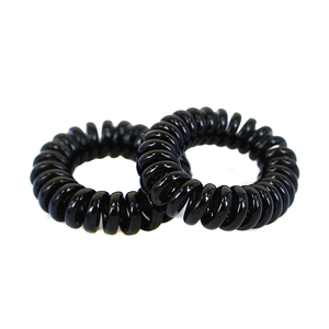 Черная резинка телефонный шнур