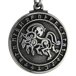 Sleipnir Horse Pendant