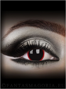 Hellraser contact lenses - Black&Red (pair)