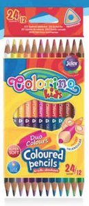 Карандаши цветные "Colorino", двухсторонние, 24 цвета