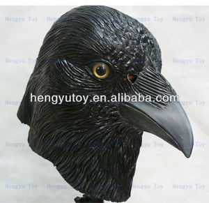 Realistic Party celebration Fancy Dress Overhead Cosplay Costume Bird mask Latex Crow mask for Carnival-in Party Masks from Home & Garden on Aliexpress.com | Alibaba Group