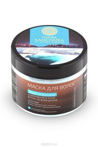 Natura Kamchatka Маска для волос "Энергия вулкана" укрепление и сила по всей длине 300 мл