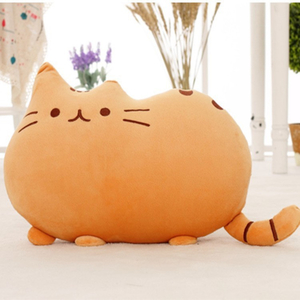 40*30cm Plush Toys Stuffed Animal Doll Toy Pusheen Cat For Kid Kawaii Cute Cushion Brinquedos Free Shipping