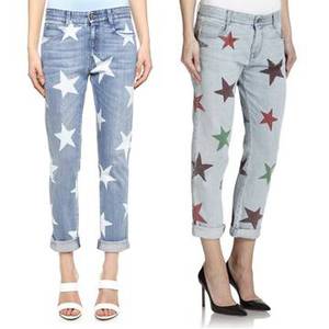 Stella McCartney Star-Print Jeans