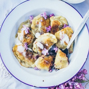 duck pierogis