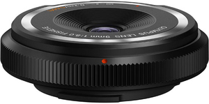 Объектив Olympus Body Cap Lens 9mm 1:8.0 (BCL-0980) черный