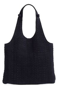 Elizabeth and James 'Zoe' Woven Leather Shopper