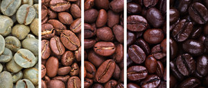 Вкусный зерновой кофе маленькой или средней обжарки ммммммм