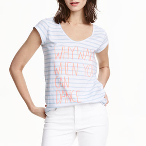 Top with print
