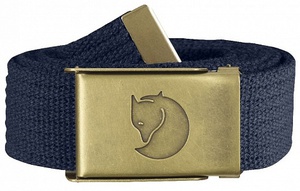 РЕМЕНЬ FJALLRAVEN CANVAS BRASS BELT Dark Navy