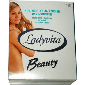 Витамины Ladyvita Beauty для волос и ногтей 120 таблеток LadyVita