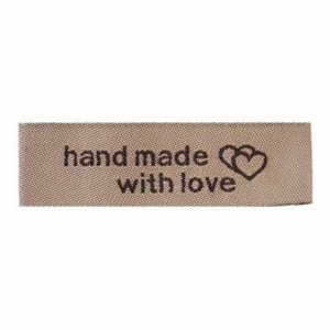 Бирка "Handmade with Love"