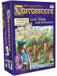 Carcassonne: Graf, Konig und Konsorten (Каркассон: Граф, король и служители культа)