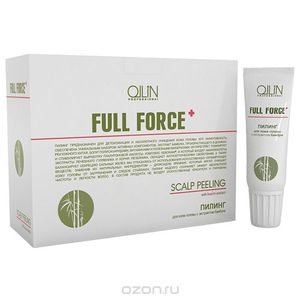 Ollin Пилинг для кожи головы с экстрактом бамбука Full Force Scalp Peeling 10шт х 15мл