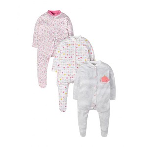 Комбинезоны-слипы "Слоник" - 3 шт. в упаковке