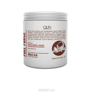 Ollin Интенсивная восстанавливающая маска с маслом кокоса Full Force Intensive Restoring Mask 250 мл