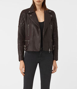 leather biker jacket