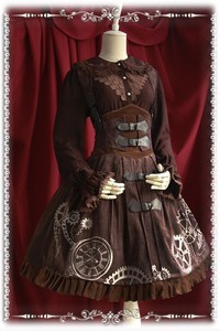 Steampunk платье
