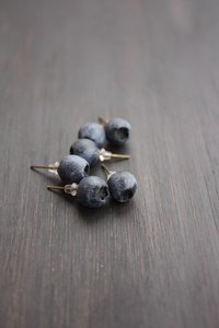 Серьги "Черника"