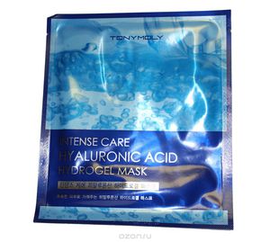 TonyMoly Гидрогелевая маска для лица INTENSE CARE HYALURONIC ACID HYDRO-GEL, 25 мл