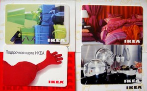 Подарочная карта Ikea