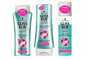 gliss kur аква уход