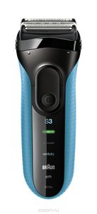 Электробритва Braun Series 3 3010s Wet & Dry, Black Blue