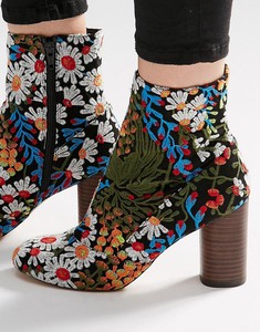 EMILIA Jacquard Ankle Boots