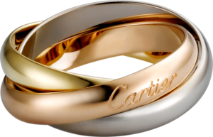 Кольцо Trinity de Cartier, классическая модель