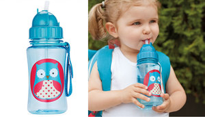 Детский поильник с трубочкой Skip Hop Zoo Straw Bottle