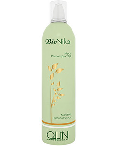 Оллин Профессионал Mousse Reconstructor Мусс реконструктор 300 мл (Ollin Professional, Уход за волосами, BioNika)