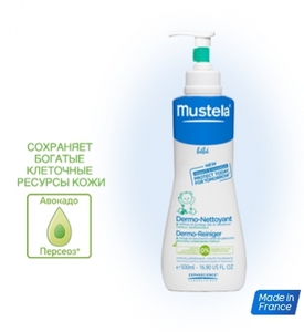 Гель для мытья Mustela bebe (Мустела Бебе) с дозатором 500 мл