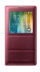 Чехол Samsung S-View для Galaxy Note 4 бордовый