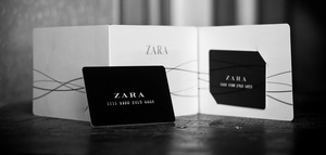 подарочный сертификат ZARA