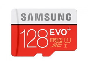 Карта памяти Samsung microSDXC 128 Гб