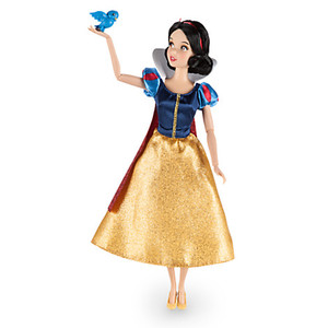 Snow White Classic Doll with Bluebird Figure - 12''