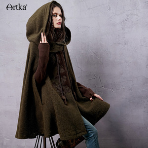 Пальто-кейп Artka WA10220D