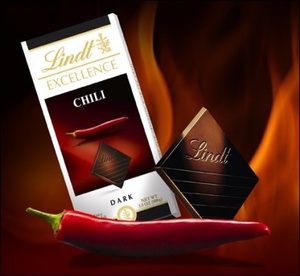 шоколад с перцем Lindt