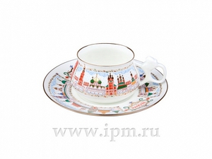 Чайная пара "Московский Кремль"