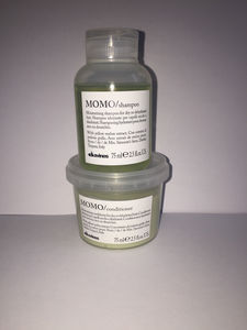 DAVINES MOMO MOISTURIZING SHAMPOO AND CONDITIONER 75ML SET