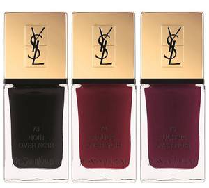 YSL La Laque Couture 73 Noir Over Noir