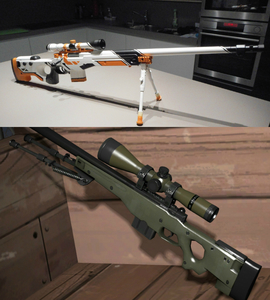 AWPer Hand и AWP Asiimov